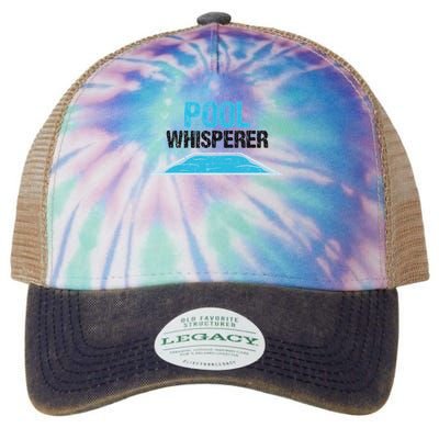 Pool Guy Design For Swimming Pool Boy And Pool Cleaner Legacy Tie Dye Trucker Hat