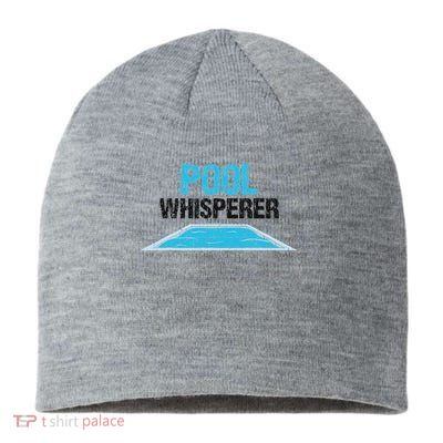 Pool Guy Design For Swimming Pool Boy And Pool Cleaner Sustainable Beanie