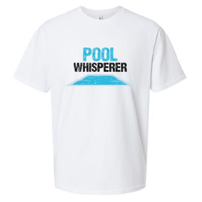 Pool Guy Design For Swimming Pool Boy And Pool Cleaner Sueded Cloud Jersey T-Shirt