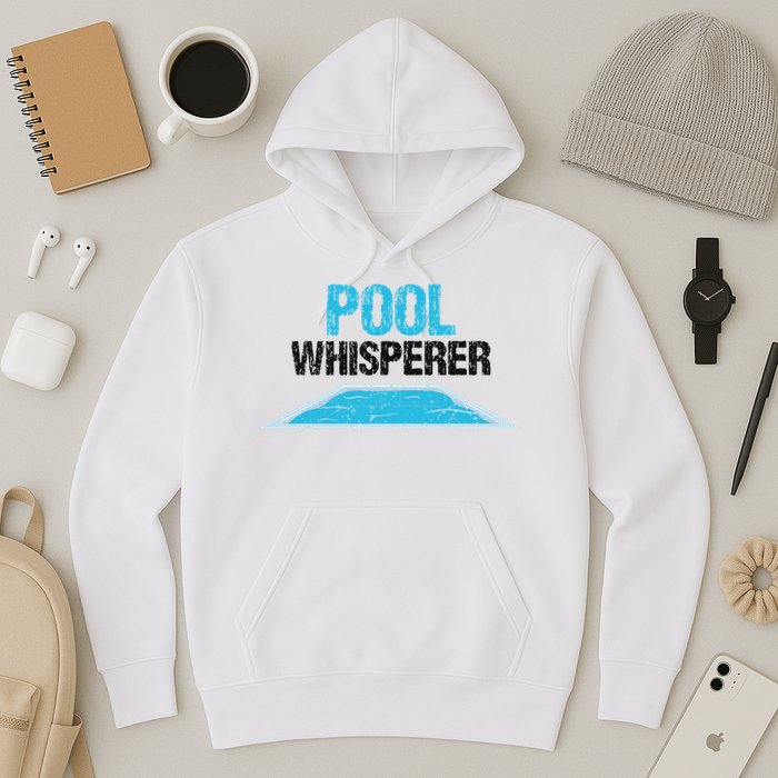 Pool Guy Design For Swimming Pool Boy And Pool Cleaner Hoodie