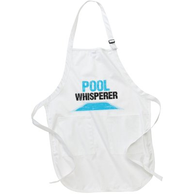 Pool Guy Design For Swimming Pool Boy And Pool Cleaner Full-Length Apron With Pockets