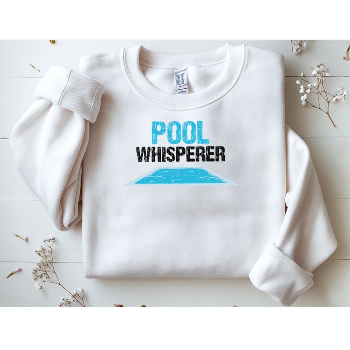 Pool Guy Design For Swimming Pool Boy And Pool Cleaner Sweatshirt