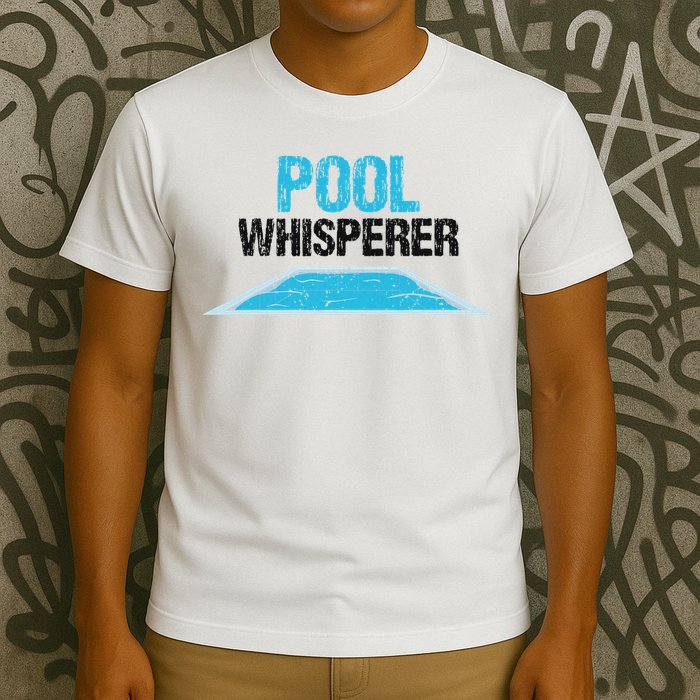 Pool Guy Design For Swimming Pool Boy And Pool Cleaner T-Shirt