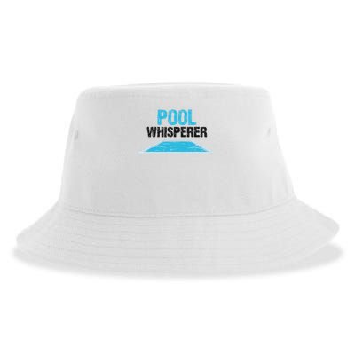 Pool Guy Design For Swimming Pool Boy And Pool Cleaner Sustainable Bucket Hat