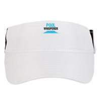 Pool Guy Design For Swimming Pool Boy And Pool Cleaner Adult Drive Performance Visor
