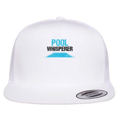 Pool Guy Design For Swimming Pool Boy And Pool Cleaner Flatbill Hat
