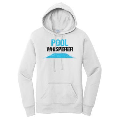 Pool Guy Design For Swimming Pool Boy And Pool Cleaner Women's Pullover Hoodie