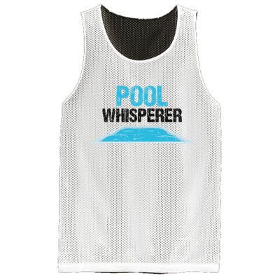 Pool Guy Design For Swimming Pool Boy And Pool Cleaner Mesh Reversible Basketball Jersey Tank