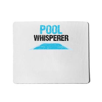 Pool Guy Design For Swimming Pool Boy And Pool Cleaner Mousepad