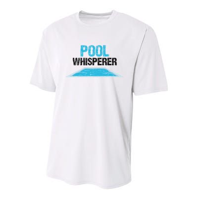 Pool Guy Design For Swimming Pool Boy And Pool Cleaner Youth Performance Sprint T-Shirt