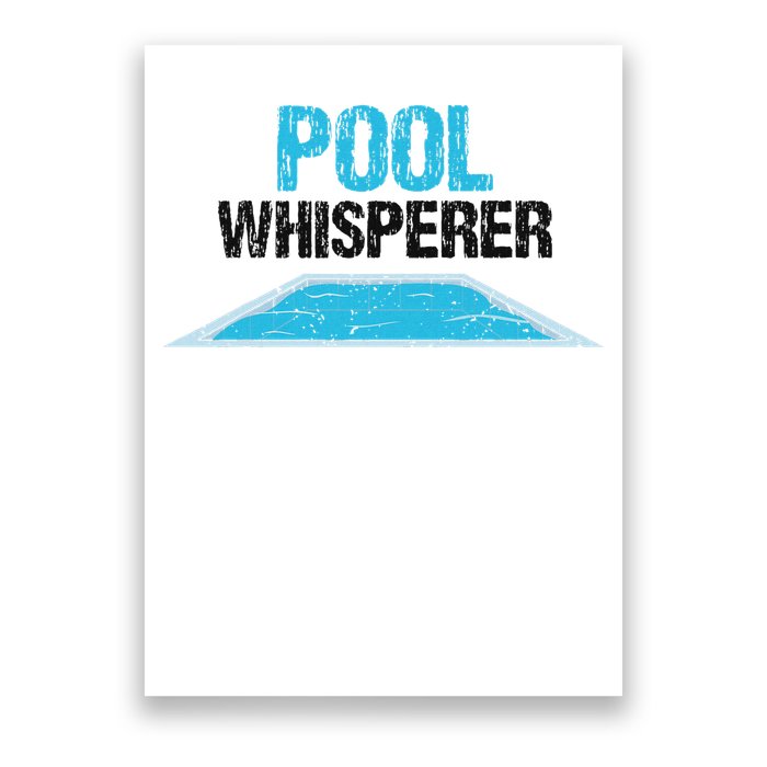 Pool Guy Design For Swimming Pool Boy And Pool Cleaner Poster