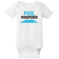Pool Guy Design For Swimming Pool Boy And Pool Cleaner Baby Bodysuit
