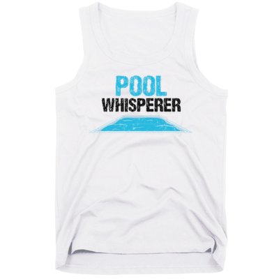 Pool Guy Design For Swimming Pool Boy And Pool Cleaner Tank Top