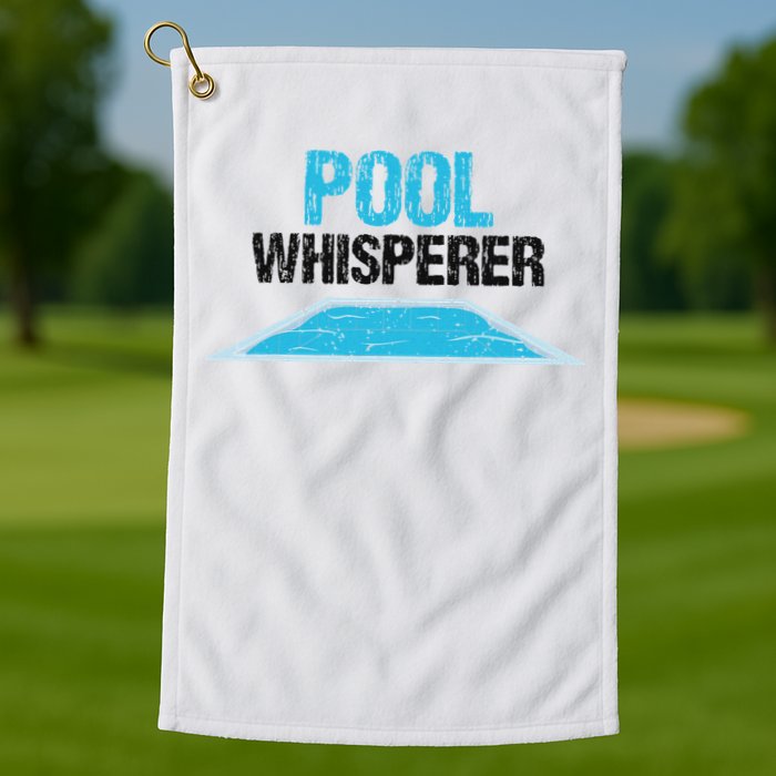 Pool Guy Design For Swimming Pool Boy And Pool Cleaner Golf Towel