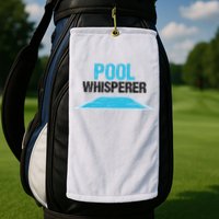 Pool Guy Design For Swimming Pool Boy And Pool Cleaner Golf Towel