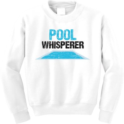 Pool Guy Design For Swimming Pool Boy And Pool Cleaner Kids Sweatshirt
