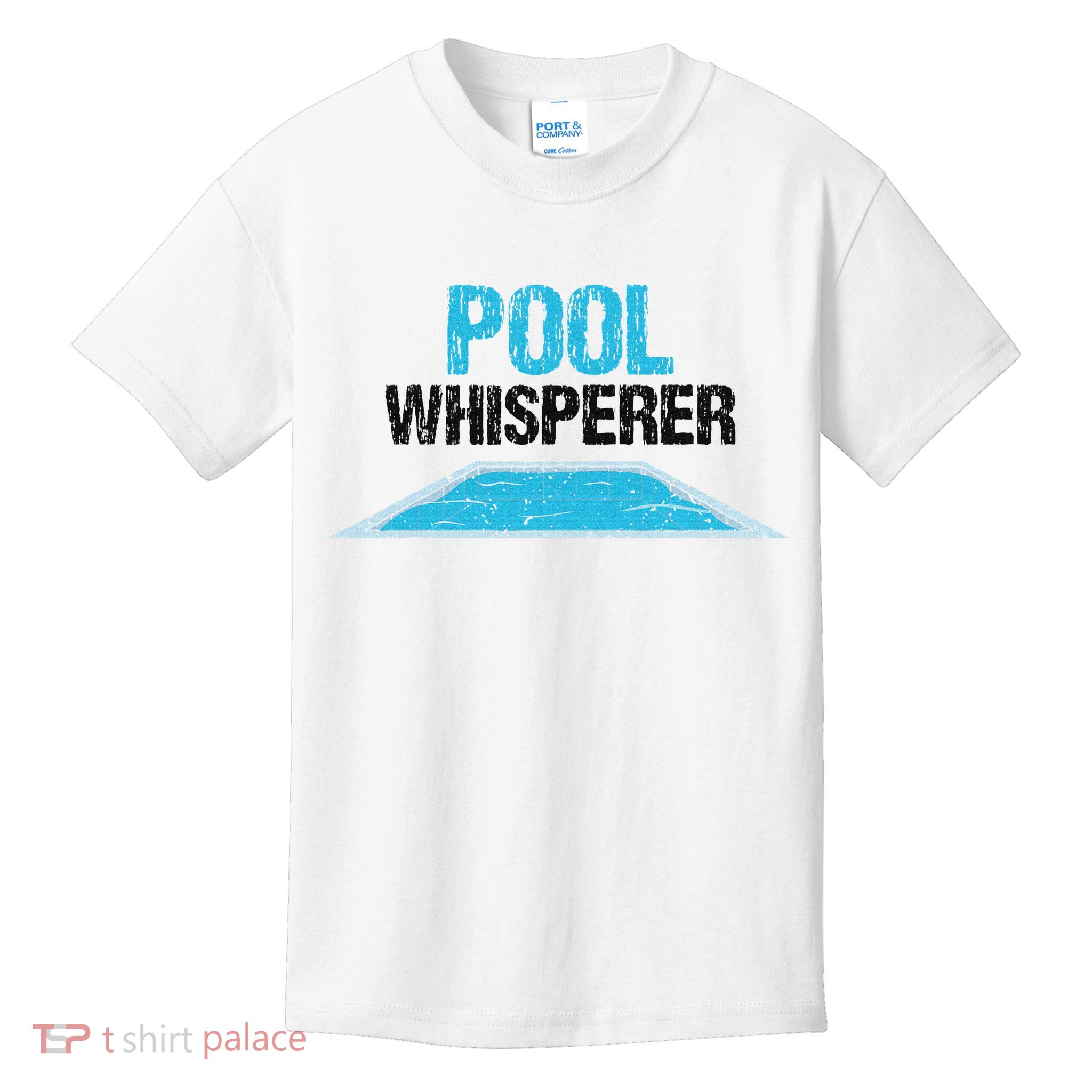 Pool Guy Design For Swimming Pool Boy And Pool Cleaner Kids T-Shirt