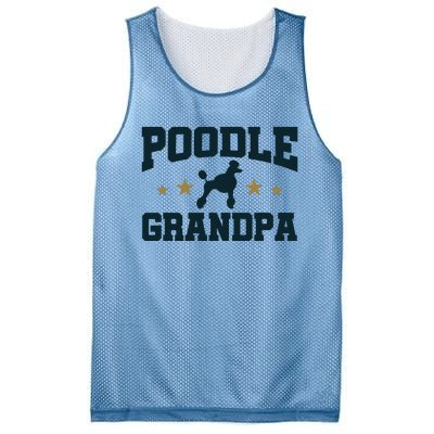 Poodle Grandpa Dog Papa Grandfather Standard Poodle Mesh Reversible Basketball Jersey Tank