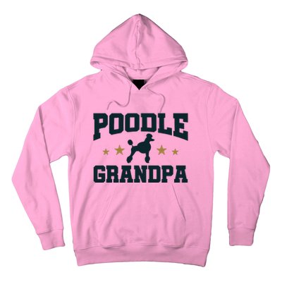 Poodle Grandpa Dog Papa Grandfather Standard Poodle Hoodie