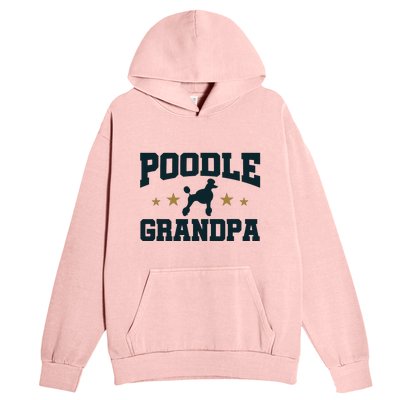 Poodle Grandpa Dog Papa Grandfather Standard Poodle Urban Pullover Hoodie