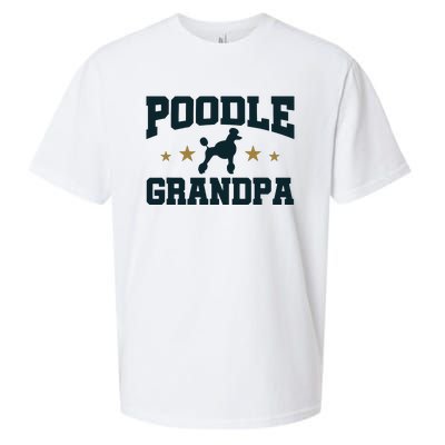 Poodle Grandpa Dog Papa Grandfather Standard Poodle Sueded Cloud Jersey T-Shirt