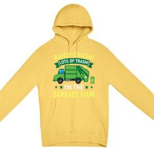 Proud Garbage Dump Truck Driver Recycle Trash Reuse Gift Premium Pullover Hoodie