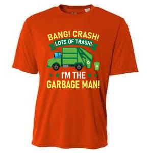 Proud Garbage Dump Truck Driver Recycle Trash Reuse Gift Cooling Performance Crew T-Shirt