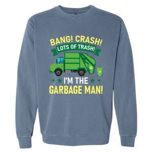 Proud Garbage Dump Truck Driver Recycle Trash Reuse Gift Garment-Dyed Sweatshirt