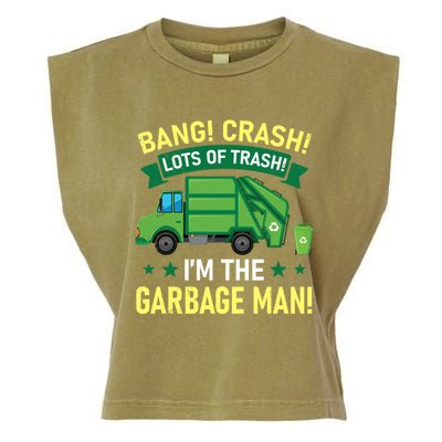 Proud Garbage Dump Truck Driver Recycle Trash Reuse Gift Garment-Dyed Women's Muscle Tee