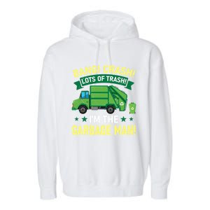 Proud Garbage Dump Truck Driver Recycle Trash Reuse Gift Garment-Dyed Fleece Hoodie