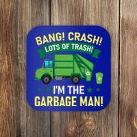 Proud Garbage Dump Truck Driver Recycle Trash Reuse Funny Gift Coaster