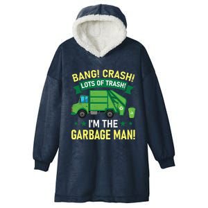 Proud Garbage Dump Truck Driver Recycle Trash Reuse Funny Gift Hooded Wearable Blanket