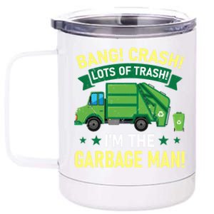 Proud Garbage Dump Truck Driver Recycle Trash Reuse Funny Gift 12 oz Stainless Steel Tumbler Cup