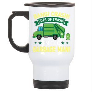 Proud Garbage Dump Truck Driver Recycle Trash Reuse Funny Gift Stainless Steel Travel Mug