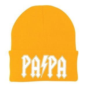 Papa Grandpa Dad Father’s Day Gift Knit Cap Winter Beanie