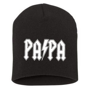 Papa Grandpa Dad Father’s Day Gift Short Acrylic Beanie