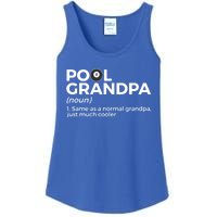 Pool Grandpa Definition Funny Billiards Funny Gift Ladies Essential Tank