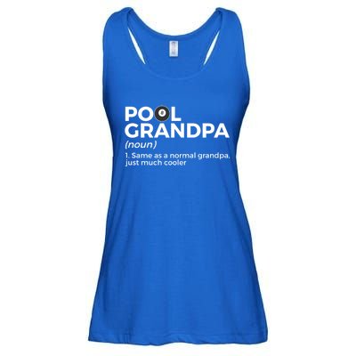 Pool Grandpa Definition Funny Billiards Funny Gift Ladies Essential Flowy Tank