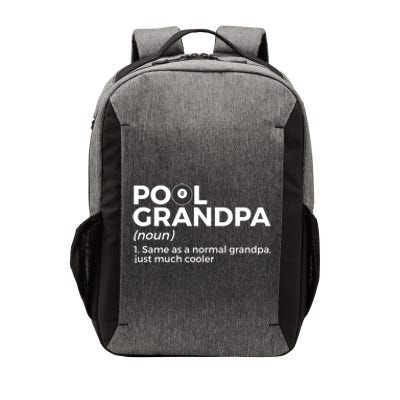 Pool Grandpa Definition Funny Billiards Funny Gift Vector Backpack