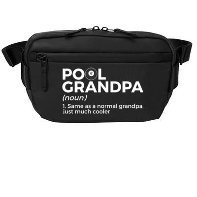 Pool Grandpa Definition Funny Billiards Funny Gift Crossbody Pack