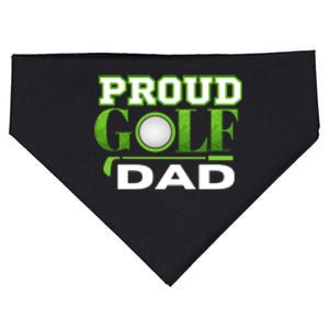 Proud Golf Dad Father's Day Gift For Dad USA-Made Doggie Bandana