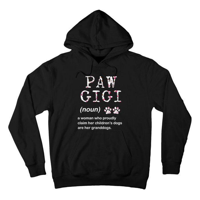 Paw Gigi Dog Grandma For Christmas MotherS Day Sweatshirt Hoodie