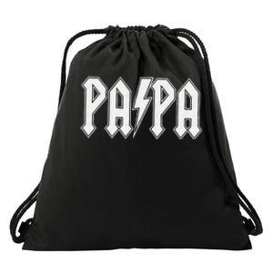 Papa Grandpa Dad Father’s Day Drawstring Bag