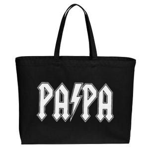 Papa Grandpa Dad Father’s Day Cotton Canvas Jumbo Tote