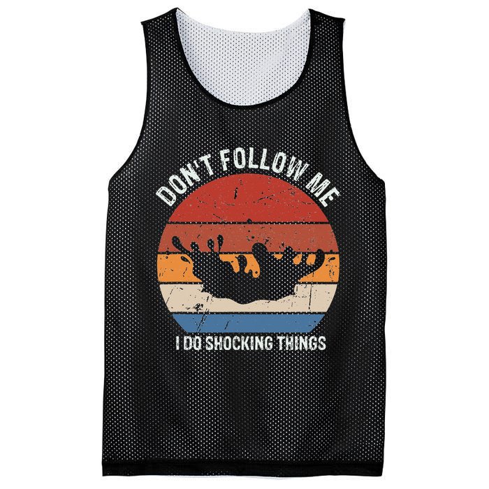 Pool Guy Design for Swimming Pool and Pool Cleaner Mesh Reversible Basketball Jersey Tank