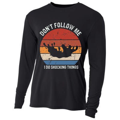 Pool Guy Design for Swimming Pool and Pool Cleaner Cooling Performance Long Sleeve Crew