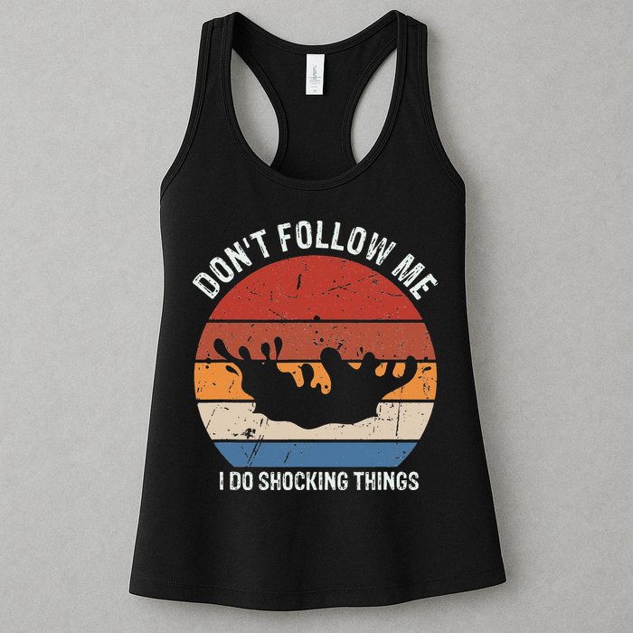 Pool Guy Design for Swimming Pool and Pool Cleaner Womens Tank Top