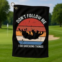 Pool Guy Design for Swimming Pool and Pool Cleaner Golf Towel
