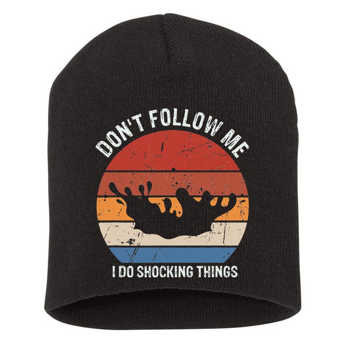 Pool Guy Design for Swimming Pool and Pool Cleaner Short Acrylic Beanie