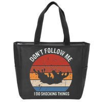 Pool Guy Design for Swimming Pool and Pool Cleaner Zip Tote Bag
